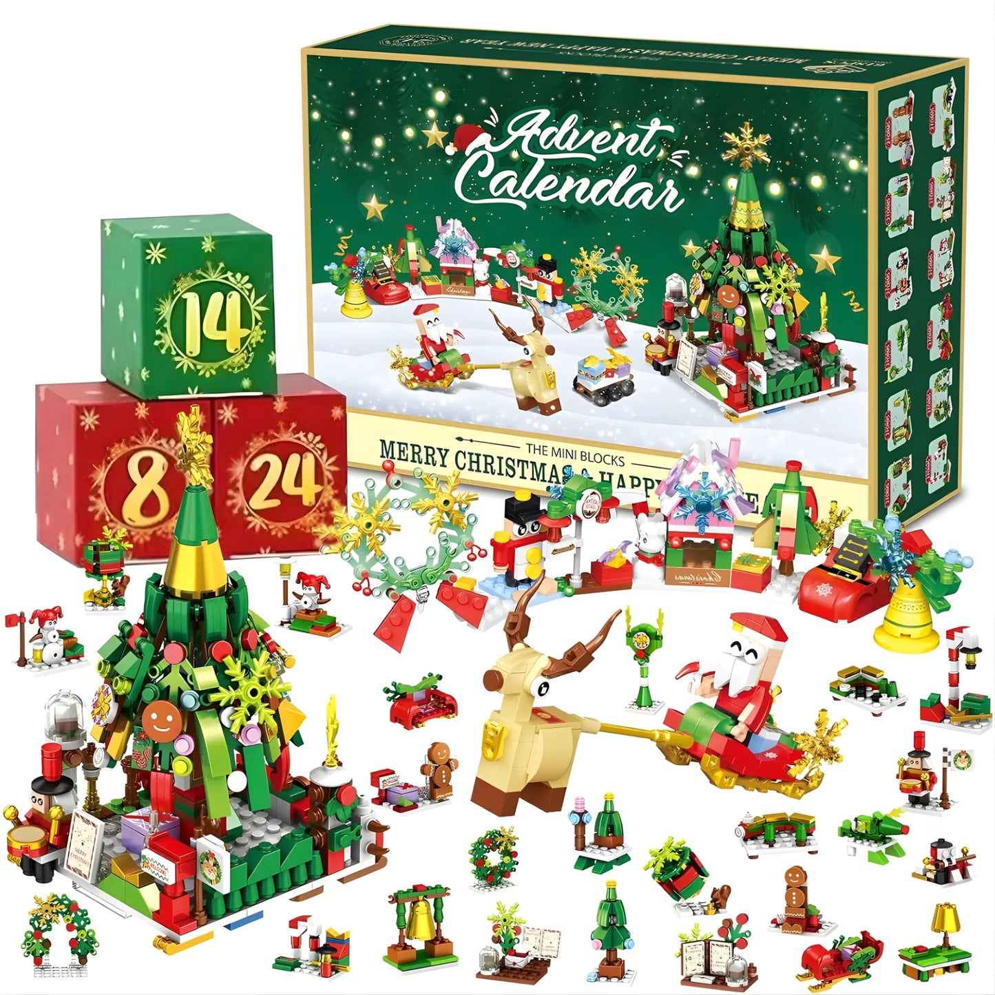 Calendrier de l'Avent à assembler