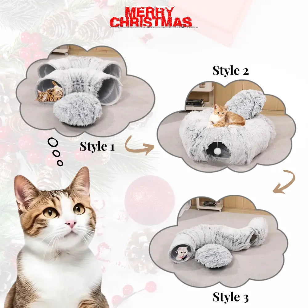 Tunnel pour chat forme