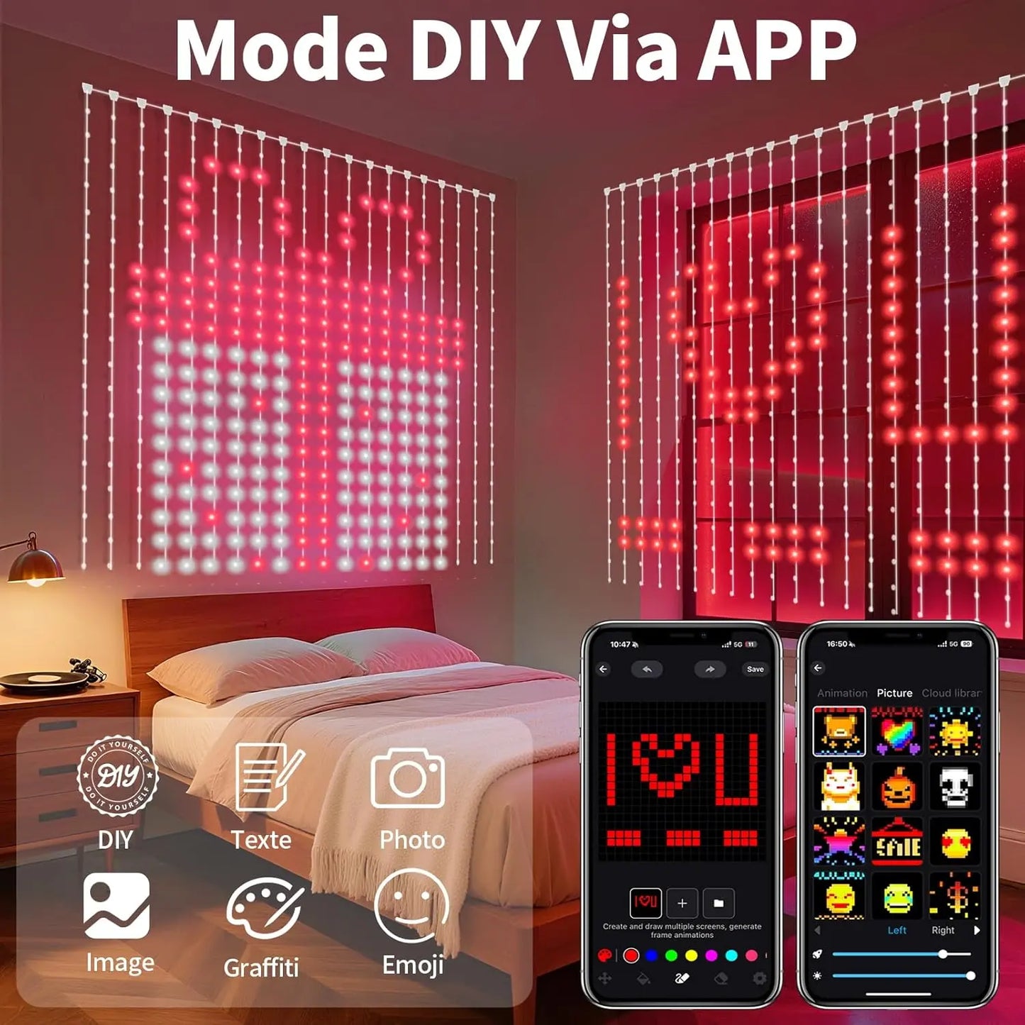 Ecran Lumineux Connecté